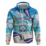 Cape Verde Morabeza Zip Hoodie Paradise Ocean - African Pride