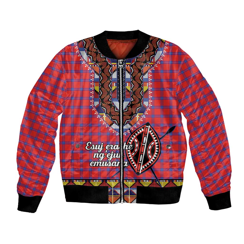 Personalized Afro Mali Bomber Jacket Happy 65th Anniversary Independence LT15 main image 0
