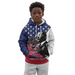 Black Americans Happy MLK Day Kid Hoodie Everybody Can Be Great Because Everybody Can Serve