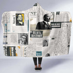 Civil Rights Leaders Hooded Blanket African-American History Month
