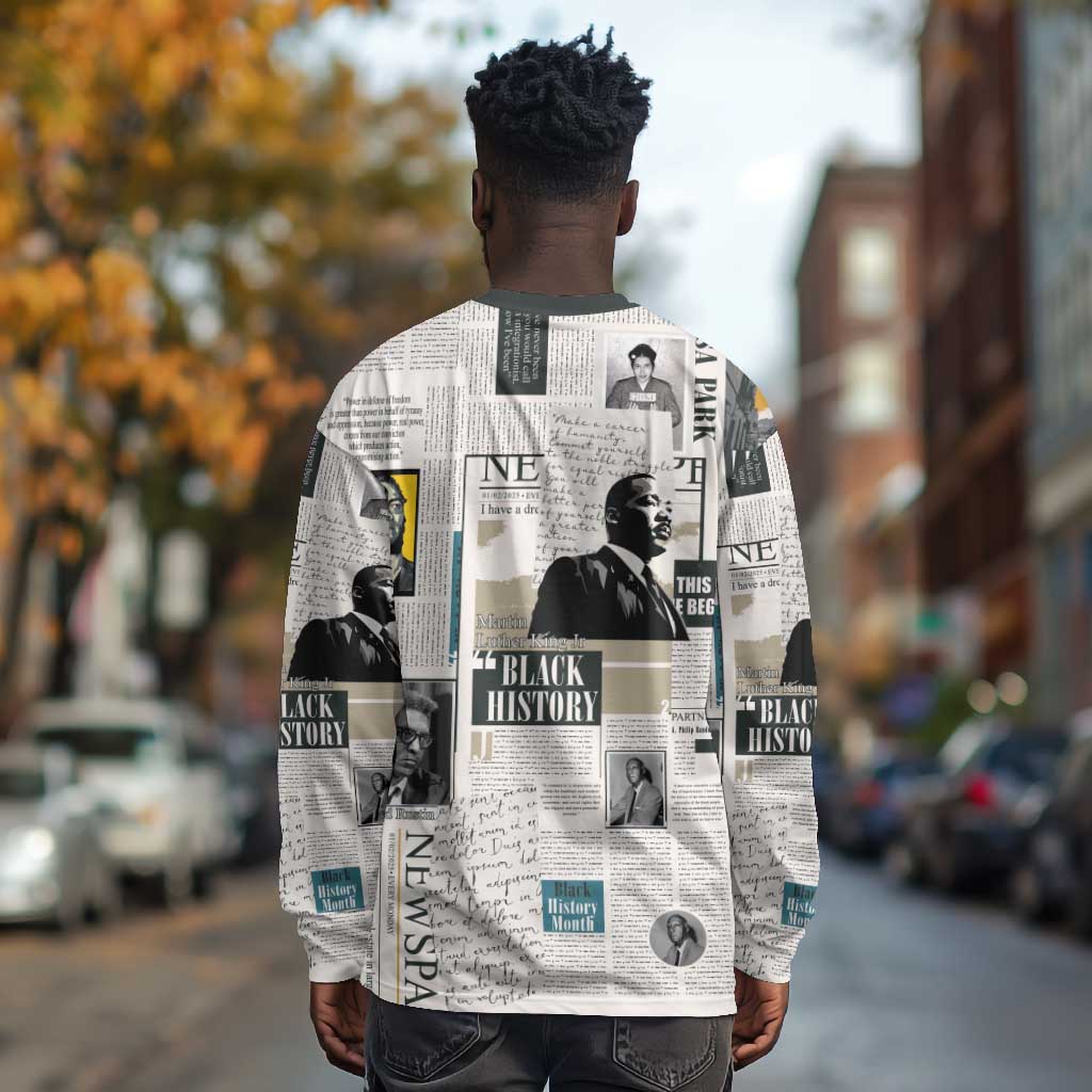Civil Rights Leaders Long Sleeve Shirt African-American History Month