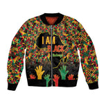 Black History Month Bomber Jacket I'm Black And I'm Proud