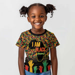 Black History Month Kid T shirt I'm Black And I'm Proud