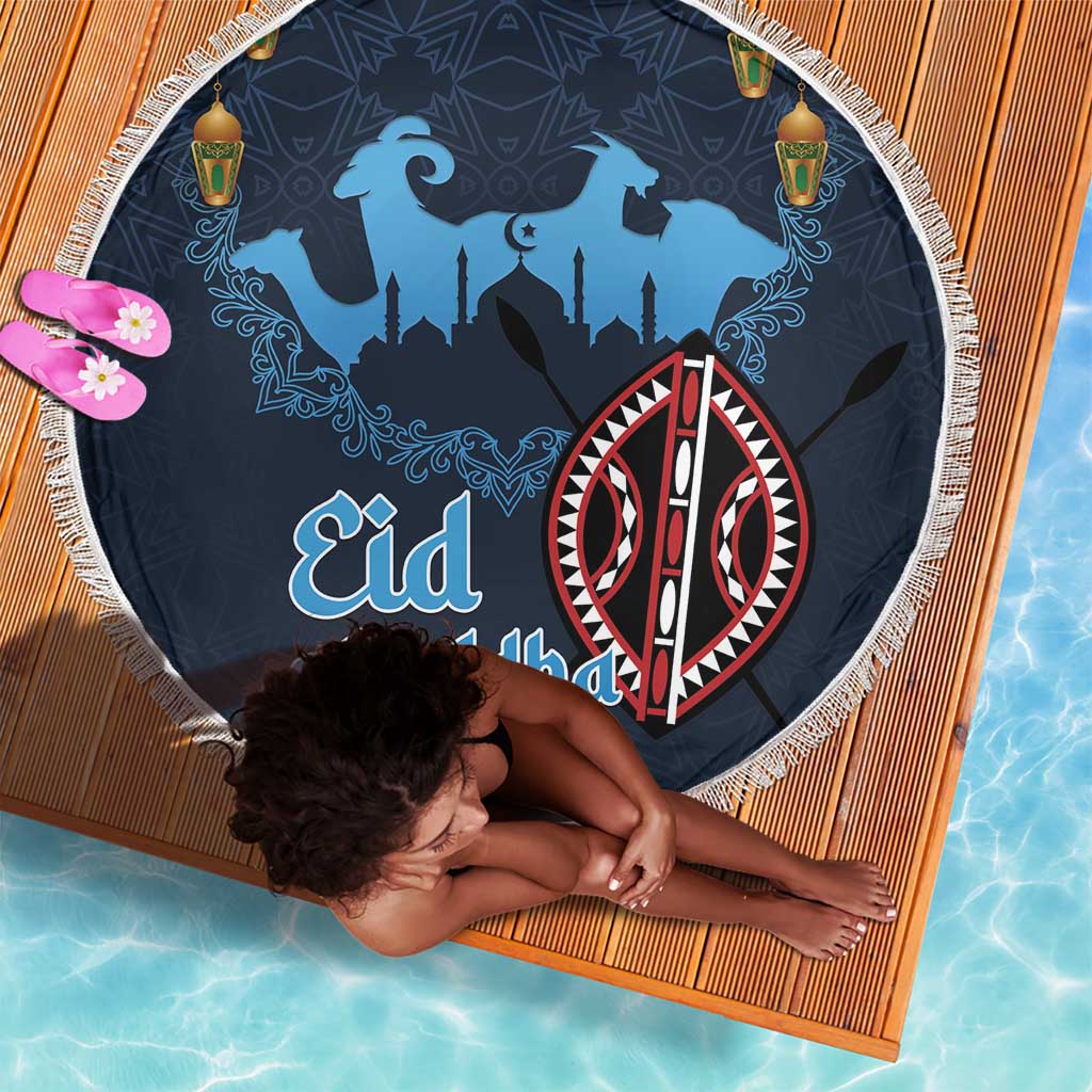 Happy Eid Al-Adha Beach Blanket Kenya Mubarak