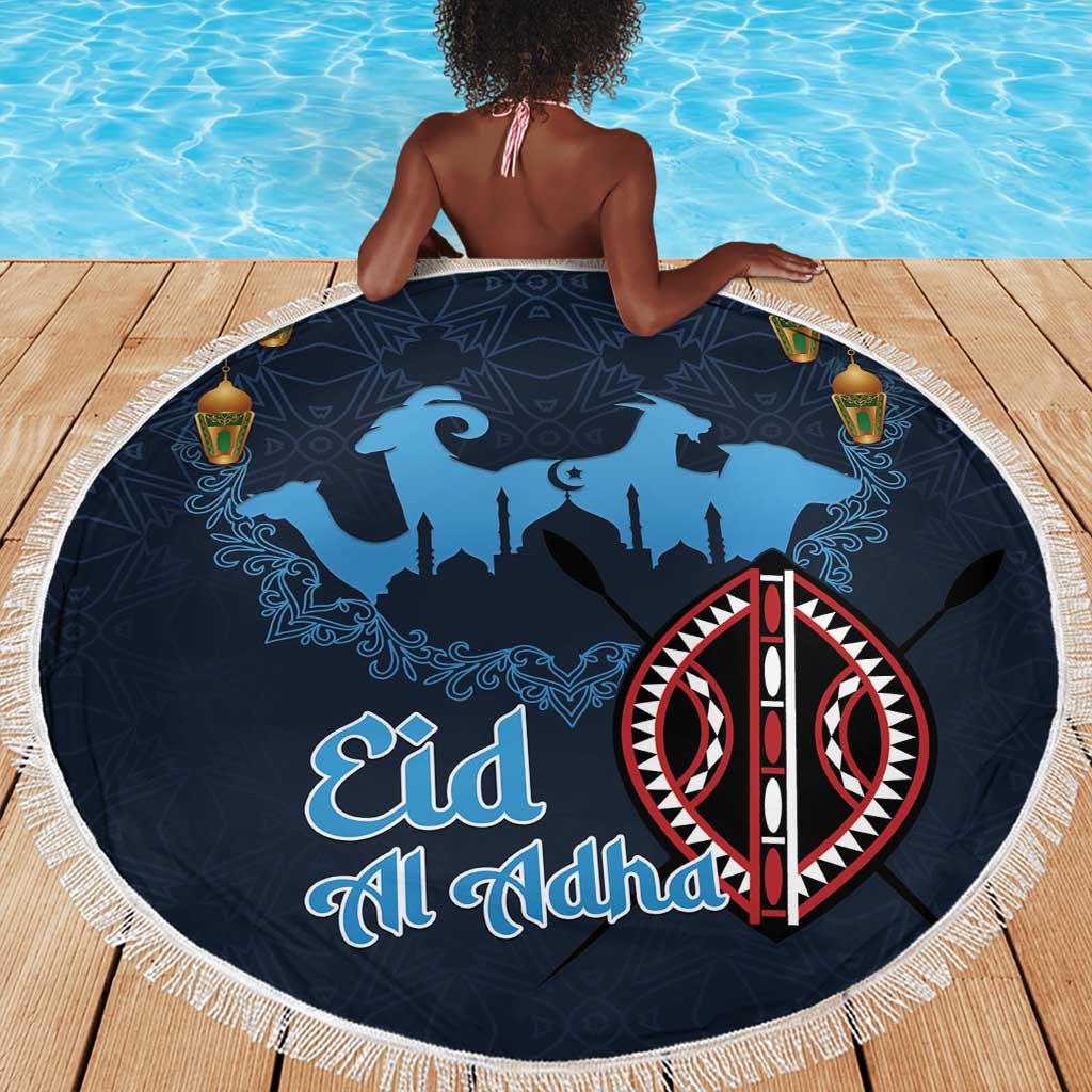 Happy Eid Al-Adha Beach Blanket Kenya Mubarak