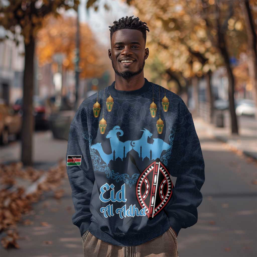 Happy Eid Al-Adha Sweatshirt Kenya Mubarak