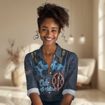 Happy Eid Al-Adha Women Casual Shirt Kenya Mubarak