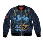 Happy Eid Al-Adha Bomber Jacket Morocco Mubarak
