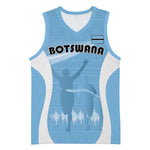 Personalized Botswana Athletics Basketball Jersey Go Champions - African Pride