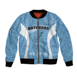 Personalized Botswana Athletics Bomber Jacket Go Champions - African Pride