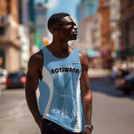 Personalized Botswana Athletics Men Tank Top Go Champions - African Pride