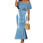 Personalized Botswana Athletics Mermaid Dress Go Champions - African Pride