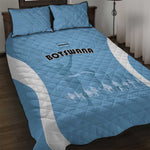 Botswana Athletics Quilt Bed Set Go Champions - African Pride