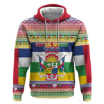 Afro Christmas in Central African Republic Hoodie Merry Christmas - African Pride