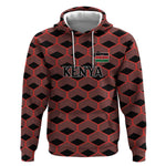 Personalized Kenya Athletics Hoodie Black Jersey - African Pride