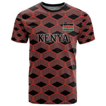 Personalized Kenya Athletics T shirt Black Jersey - African Pride