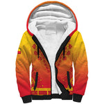 Personalized Afro Benin Sherpa Hoodie African Dashiki Style - African Pride