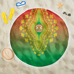 Afro Burkina Faso Beach Blanket African Dashiki Style - African Pride