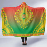 Afro Burkina Faso Hooded Blanket African Dashiki Style - African Pride