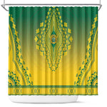 Afro Ghana Shower Curtain African Dashiki Style - African Pride