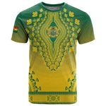 Personalized Afro Ghana T shirt African Dashiki Style - African Pride