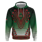 Personalized Afro Kenya Hoodie African Dashiki Style - African Pride