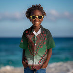 Personalized Afro Kenya Kid Hawaiian Shirt African Dashiki Style - African Pride