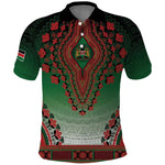 Personalized Afro Kenya Polo Shirt African Dashiki Style - African Pride