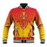 Personalized Afro Zimbabwe Baseball Jacket African Dashiki Style - African Pride