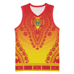 Personalized Afro Zimbabwe Basketball Jersey African Dashiki Style - African Pride