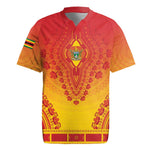 Personalized Afro Zimbabwe Rugby Jersey African Dashiki Style - African Pride