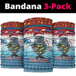 Personalised Cape Verde Christmas Neck Gaiter Manatee Feliz Natal LT15