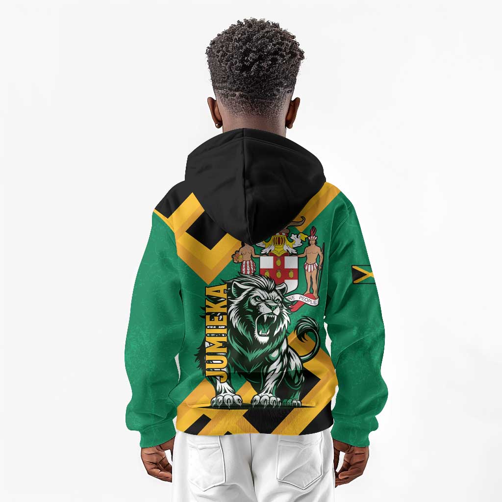 Jumieka Kid Hoodie Lion With Coat Of Arms