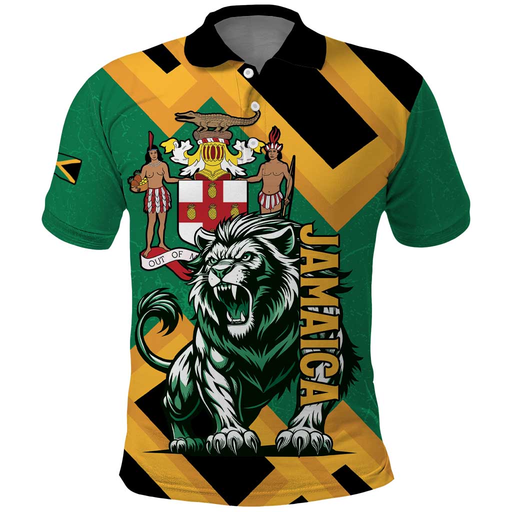 Jumieka Polo Shirt Lion With Coat Of Arms