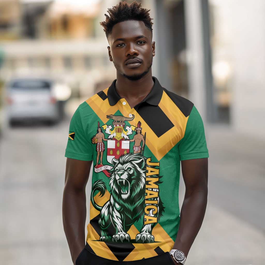 Jumieka Polo Shirt Lion With Coat Of Arms