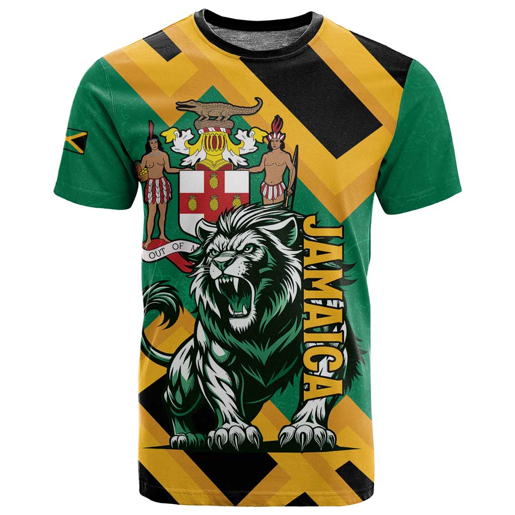 Jumieka T shirt Lion With Coat Of Arms