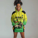 Custom Jamaica Football Hoodie Dress Go Champions