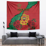 Personalised Morocco Tapestry Coat Of Arms - Islamic Mix African Patterns