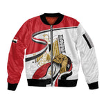 Personalized Egyptian Revolution Sleeve Zip Bomber Jacket July 23rd