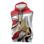 Personalized Egyptian Revolution Sleeveless Zip Hoodie July 23rd - African Pride