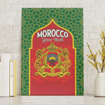 Personalized Morocco Fete du Trone Canvas Wall Art King Lion