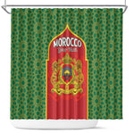 Personalized Morocco Fete du Trone Shower Curtain King Lion