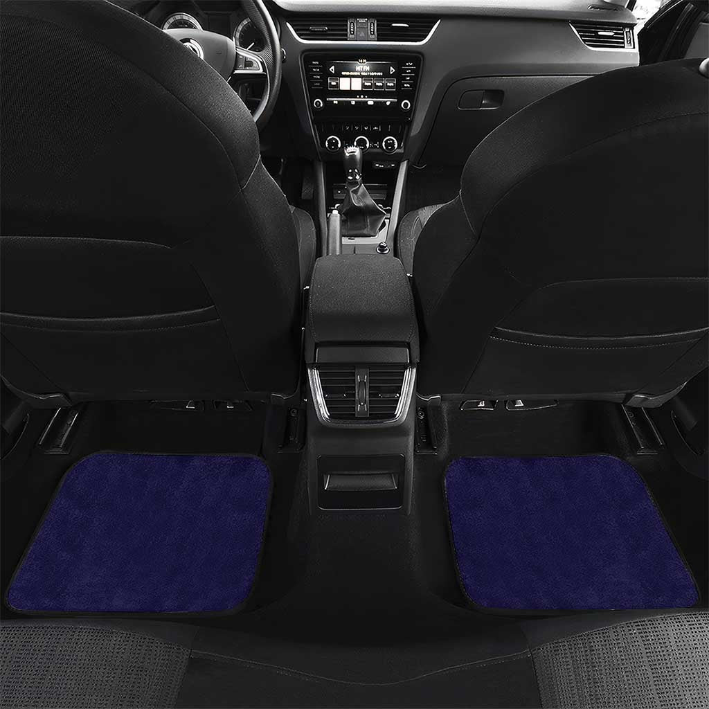 Buffalo Soldier Car Mats African American Heroes - Navy Blue - African Pride