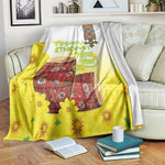 Melkam Enkutatash Ethiopian Blanket Kebero Drum With Adey Abeba Flower - African Pride
