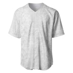 Nigeria Yoruba Osun-Osogbo Festival Baseball Jersey White Lily Lei - African Pride