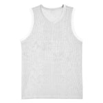 Nigeria Yoruba Osun-Osogbo Festival Basketball Jersey White Lily Lei - African Pride