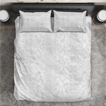Nigeria Yoruba Osun-Osogbo Festival Bedding Set White Lily Lei - African Pride