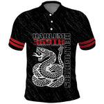 Harlem Hellfighters Polo Shirt Harlem Rattlers - Don't Tread on Me - African Pride