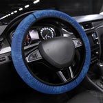 Cape Verde Football Steering Wheel Cover Go Champions Tubaroes Azuis
