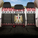 Afro Egypt Christmas Back Car Seat Cover Coat Of Arms Mix Egyptian Pattern